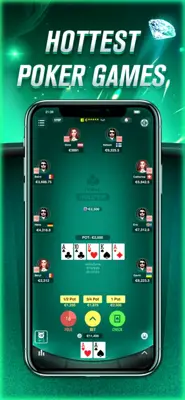 Pokio Poker Hold’em,Omaha android App screenshot 1